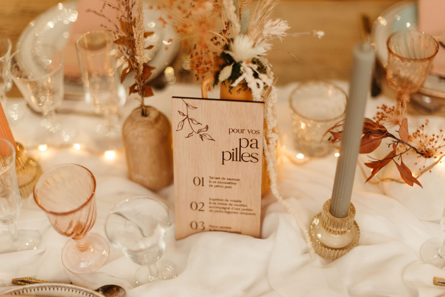 Décoration table mariage