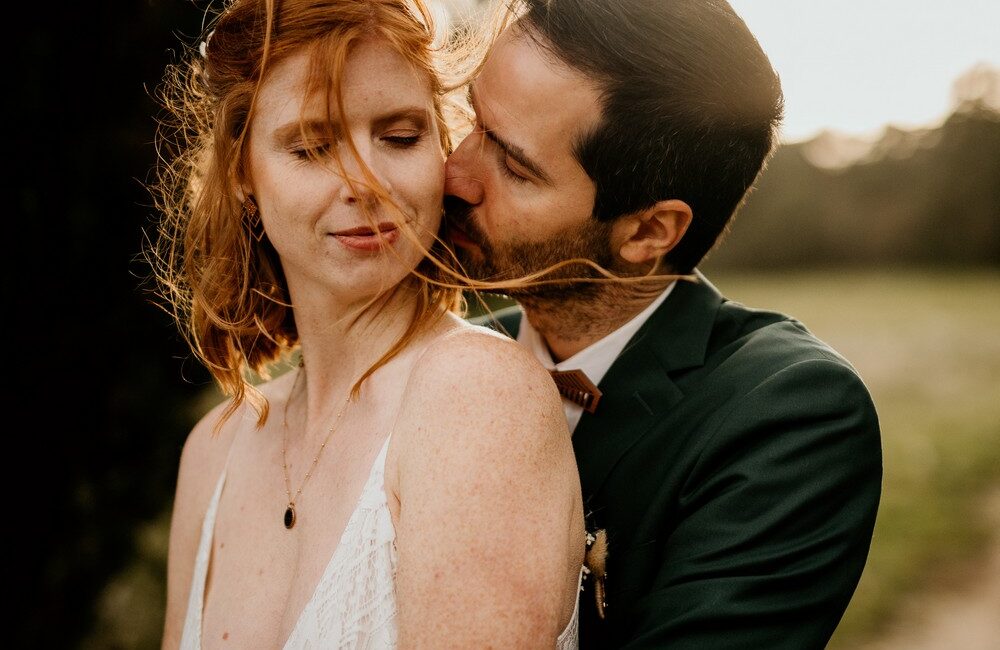 Shooting mariage intime d'automne